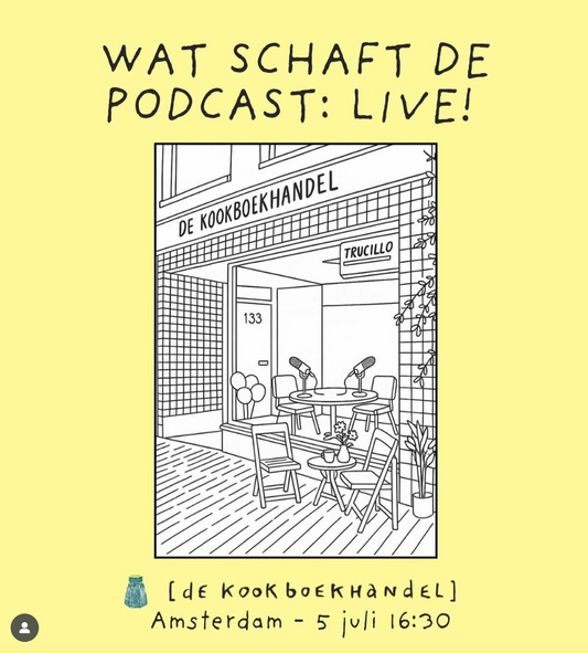 wat schaft de podcast kookboekhandel