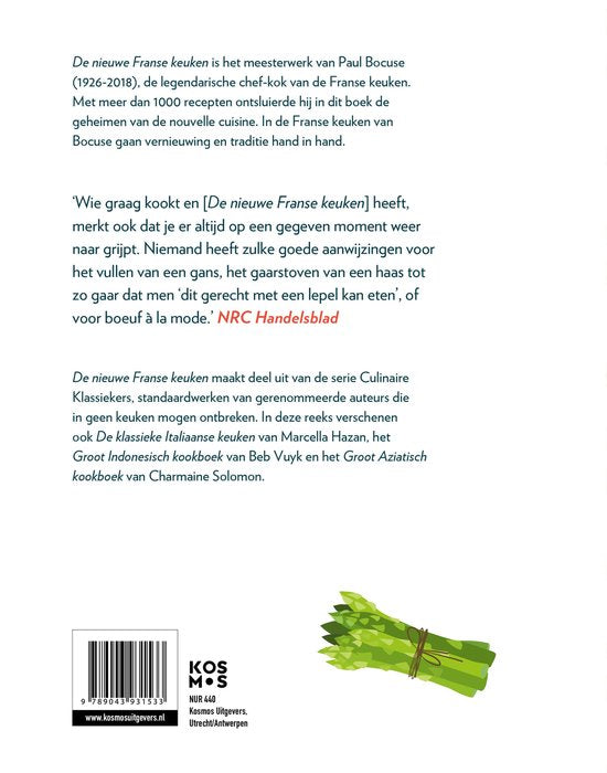 Culinaire Klassiekers: De Nieuwe Franse Keuken - Paul Bocuse