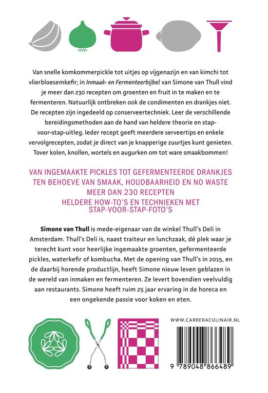 Inmaak- en fermenteerbijbel - Simone van Thull
