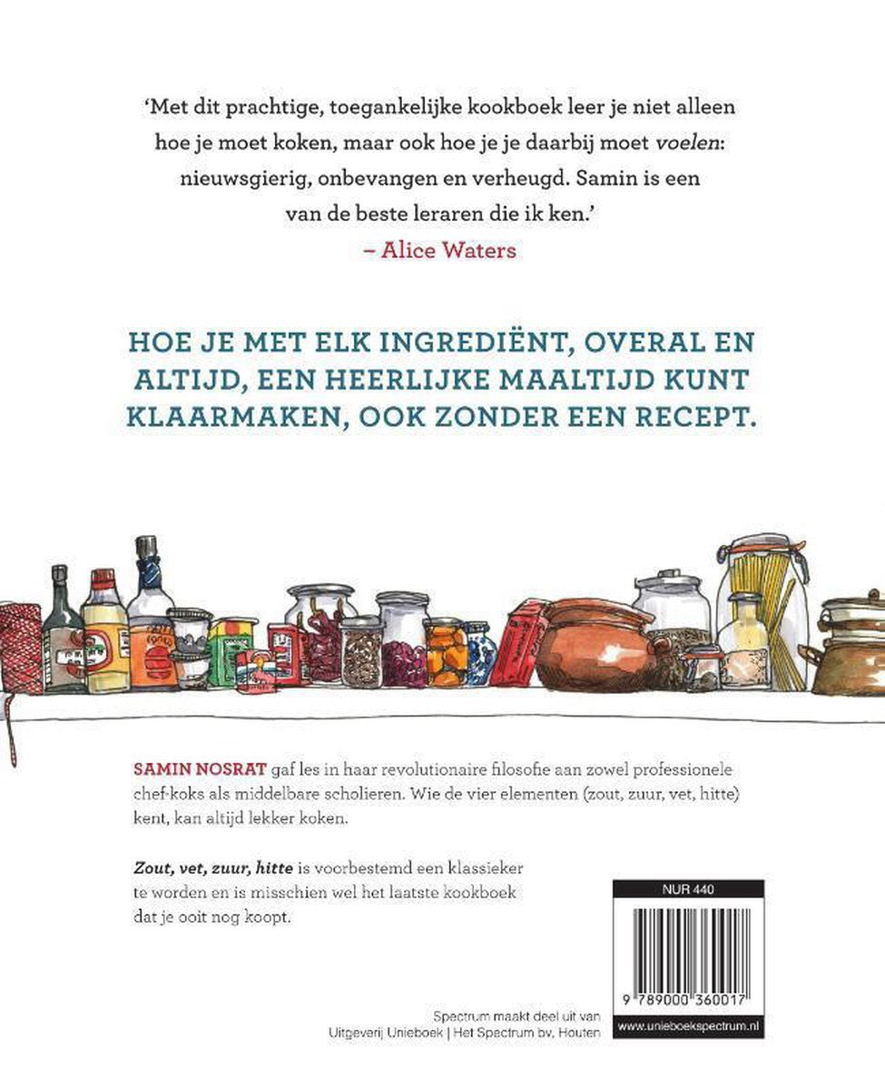 Zout Zuur Vet Hitte - Samin Nosrsat