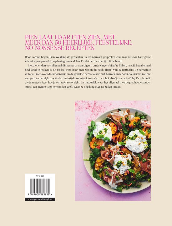 Pien laat haar eten zien