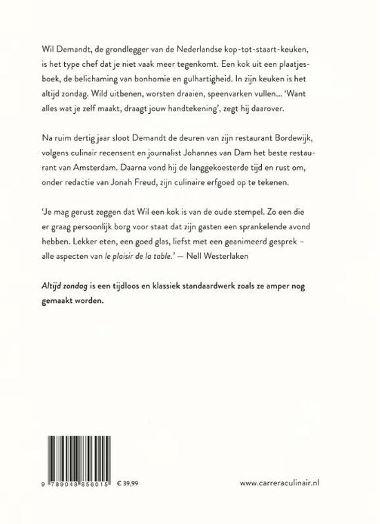 Altijd zondag - Wil Demandt